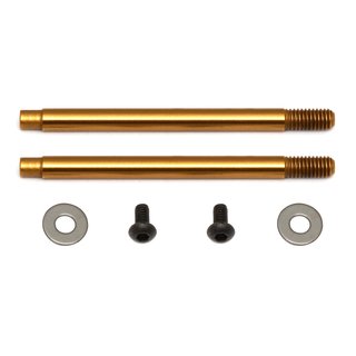 Team Associated 91615 3x21 mm Shock Shafts (V2), TiN
