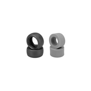 Jconcepts Pin Downs - pink compound, medium soft - (fits 2.2 buggy rear wheel)