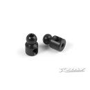Kugelkopf 4.9mm, Alu Schwarz (2)