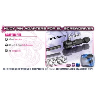 Adapter fr Bohrmaschieneneinstze 3.5mm