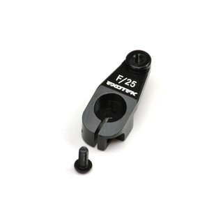 Exotek 1547BLK, AE HEAVY DUTY SERVO HORN, 7075 F/25