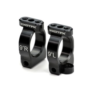 Exotek 9 Grad Alu C-Hub XB4 Black