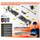 Xray 320900 COMPLETE XB2 DIRT REAR SUSPENSION CONVERSION SET