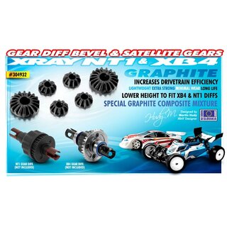Graphite Kegeldiff Zahnrder (2+) - LOWER