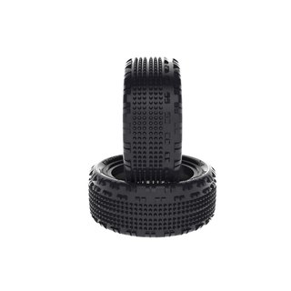 Schumacher U6855 Cactus Fusion 4wd Front Tyres Yellow