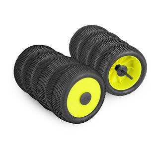 JConcepts 2430-1 1/10Th Off-Road Tire Stick - Hold 4 Mounted Tires (Blue)