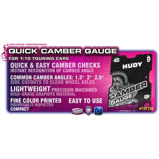 GRAPHITE QUICK CAMBER GAUGE 1.5, 2, 2.5