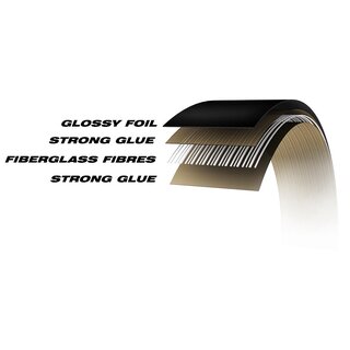 Faserverstrktes Klebeband (schwarz)