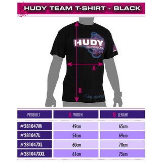 T-Shirt schwarz XL