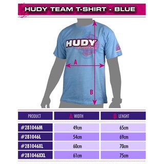 T-Shirt Hellblau (XL)