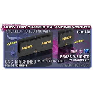 LIPO Zusatzgewichte fr Chassisbalance 12g (2)