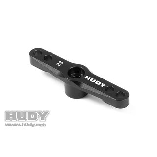 ALU THROTTLE SERVO HORN - KO PROPO, SANWA - 2-HOLE - 23T