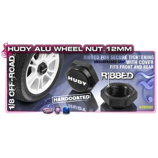 Alu Radmutter mit Cover-Ribbed (2)