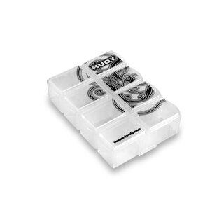 Hardware Box - Kleinteilekiste schmal - 8 Fcher