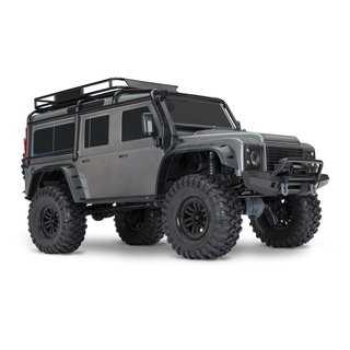 Traxxas 82056-4S TRX-4 LR Defender 4x4 silber RTR ohne Akku/Lader