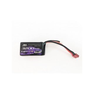 Arrowmax 700994 Lipo 3200mAh 7.4V For Dancing Rider Soft Pack With Deans