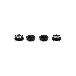 Arrowmax 030005B Alu 1/8th Wheel Nuts Closed End / Lightweight (Black) (4)