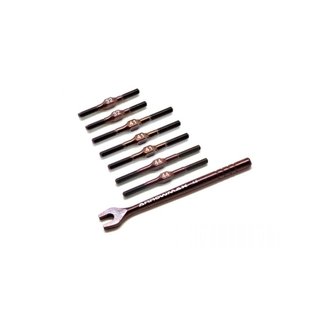 Arrowmax 032002 Turnbuckle Set for Yokomo B-MAX4 (Spring Steel)