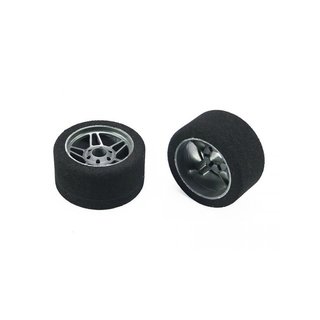 Arrowmax 040419 1/8 Foam Rain Tyre Rim 37MM Front Carbon (2) Italy