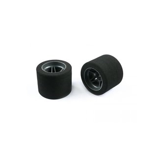 Arrowmax 040514 1/8 Foam Tyre Rim 60MM Rear 37 Shore Carbon (2) Italy