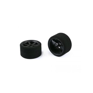 Arrowmax 040614 1/12 FoTyre Rim Front 35 Shore Carbon (2) Italy