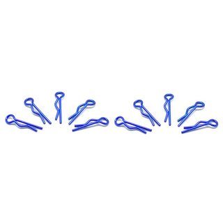 Arrowmax 103107 small body clip 1/10 - metallic blue (10)