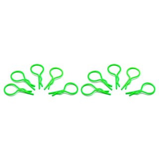 Arrowmax 103112 big body clip 1/10 - fluorescent green  (10)