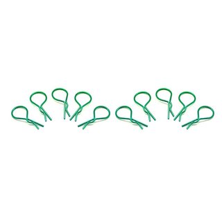 Arrowmax 103114 big body clip 1/10 - metallic green  (10)