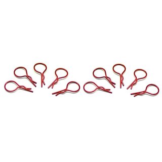 Arrowmax 103115 big body clip 1/10 - metallic red  (10)