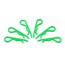 Arrowmax 103119 body clip 1/8 - fluorescent green  (6)