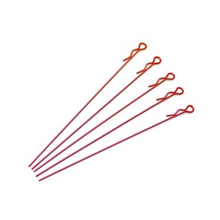 Arrowmax 103131 extra long body clip 1/10 - metallic red  (5)