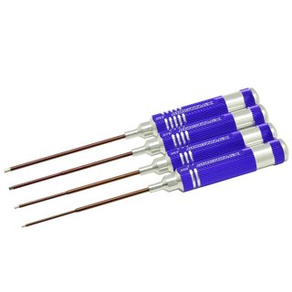 Arrowmax 110882 ALLEN WRENCH SET .050, .063, .078, .093 X 120MM - 4-teilig.