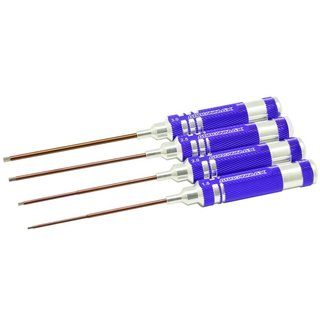 Arrowmax 110991 ALLEN WRENCH SET 1.5, 2.0, 2.5 & 3.0 x 120MM - 4-teilig