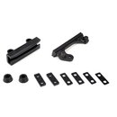 TLR Steering Rack/Rack Housing & Spacers: 22