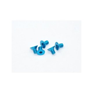 Arrowmax 14CS3005B Alu Screw allen countersunk M3x5 Blue (7075) (5)