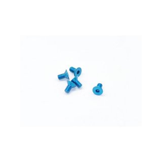 Arrowmax 14CS3006B Alu Screw allen countersunk M3x6 Blue (7075) (5)