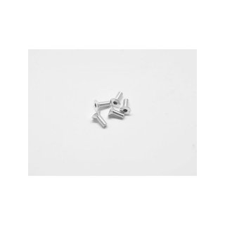 Arrowmax 14CS3008S Alu Screw allen countersunk M3x8 Silver (7075) (5)