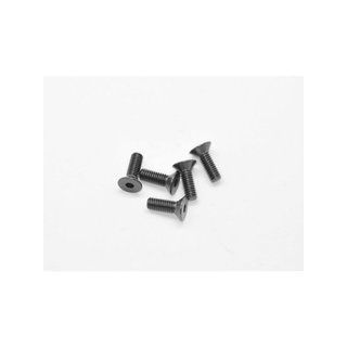 Arrowmax 14CS4012G Alu Screw allen countersunk M4x12 Gray (7075) (5)