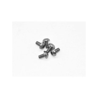 Arrowmax 14RH2004G Alu Screw allen roundhead M2x4 Gray (7075) (5)