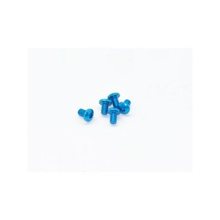 Arrowmax 14RH3005B Alu Screw allen roundhead M3x5 Blue (7075) (5)