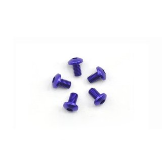 Arrowmax 14RH3005P Alu Screw allen roundhead M3x5 Purple (7075) (5)