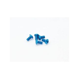 Arrowmax 14RH3006B Alu Screw allen roundhead M3x6 Blue (7075) (5)