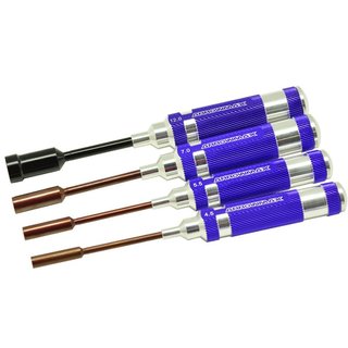 Arrowmax 150993 NUT DRIVER SET 4.5 5.5 7.0 & 12.0 X 100MM - 4-teilig
