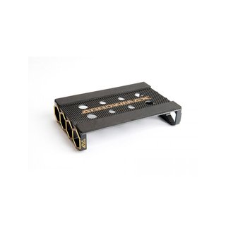 Arrowmax 171031 Set-Up Frame For 1/12 & F1 Cars Black Golden