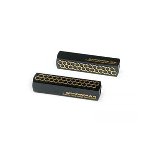 Arrowmax 171055 Chassis Droop Gauge Blocks 20 MM Black Golden (2)