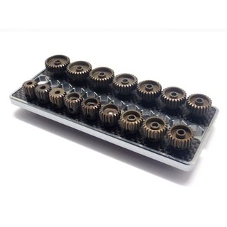 Arrowmax 180012 SET OF 16 ALU PINIONS 48DP WITH CADDY 15T ~ 30T