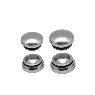 Arrowmax 199011 18MM & 22MM ALUMINUM END CAP - SILVER (4)