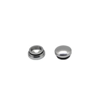 Arrowmax 199013 14MM ALUMINUM END CAP - SILVER (2)