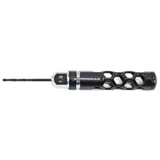 Arrowmax 220019B Drill 1.9MM For 1/32 Mini 4WD (Black)
