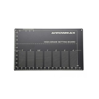 Arrowmax 220022G High Grade Setting Board For 1/32 Mini 4WD (Gray)